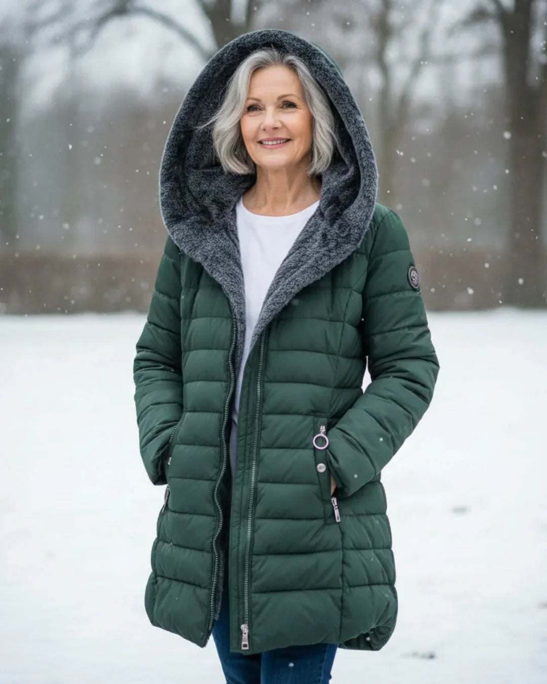 María - Chaqueta acolchada de invierno