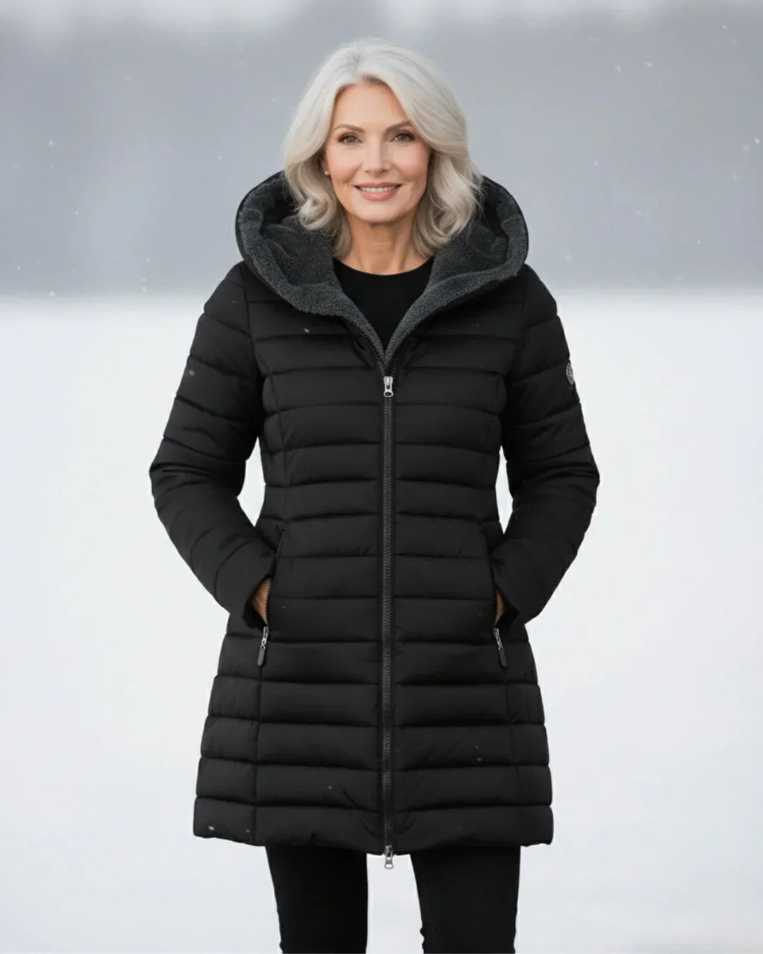 María - Chaqueta acolchada de invierno