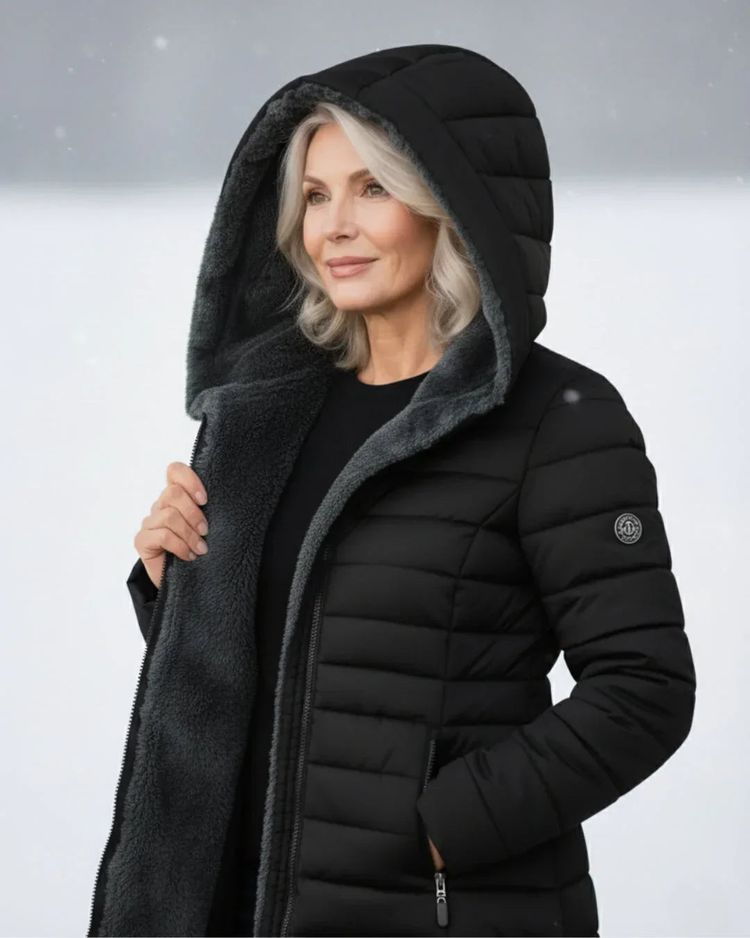 María - Chaqueta acolchada de invierno