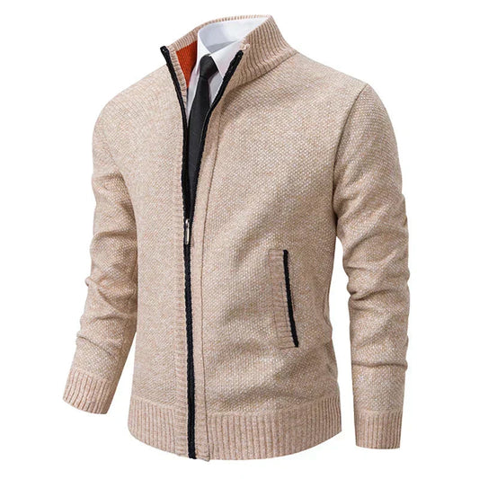 Antonio – Chaqueta de punto holgada con cuello alto